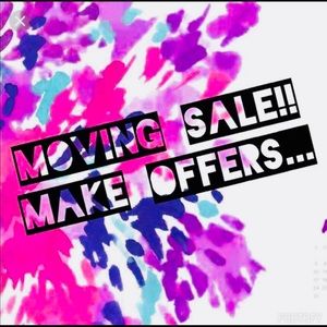 Moving Sale! Everything must go!